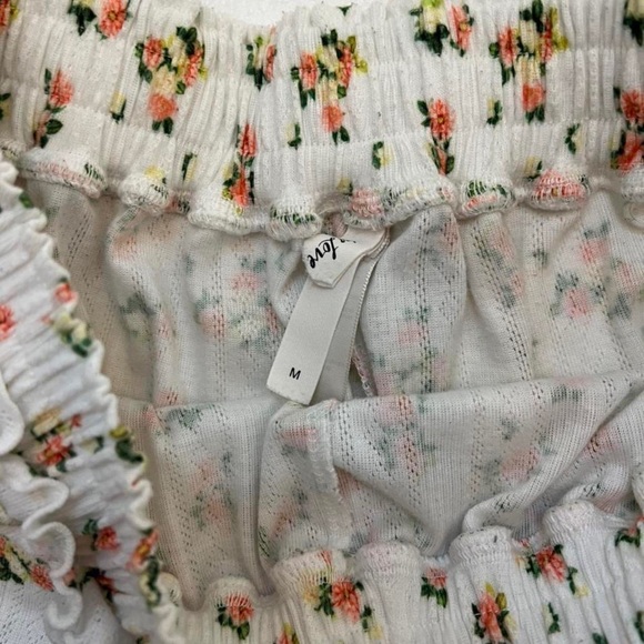 For Love and Lemons Lola Pointelle shorts - Picture 4 of 4